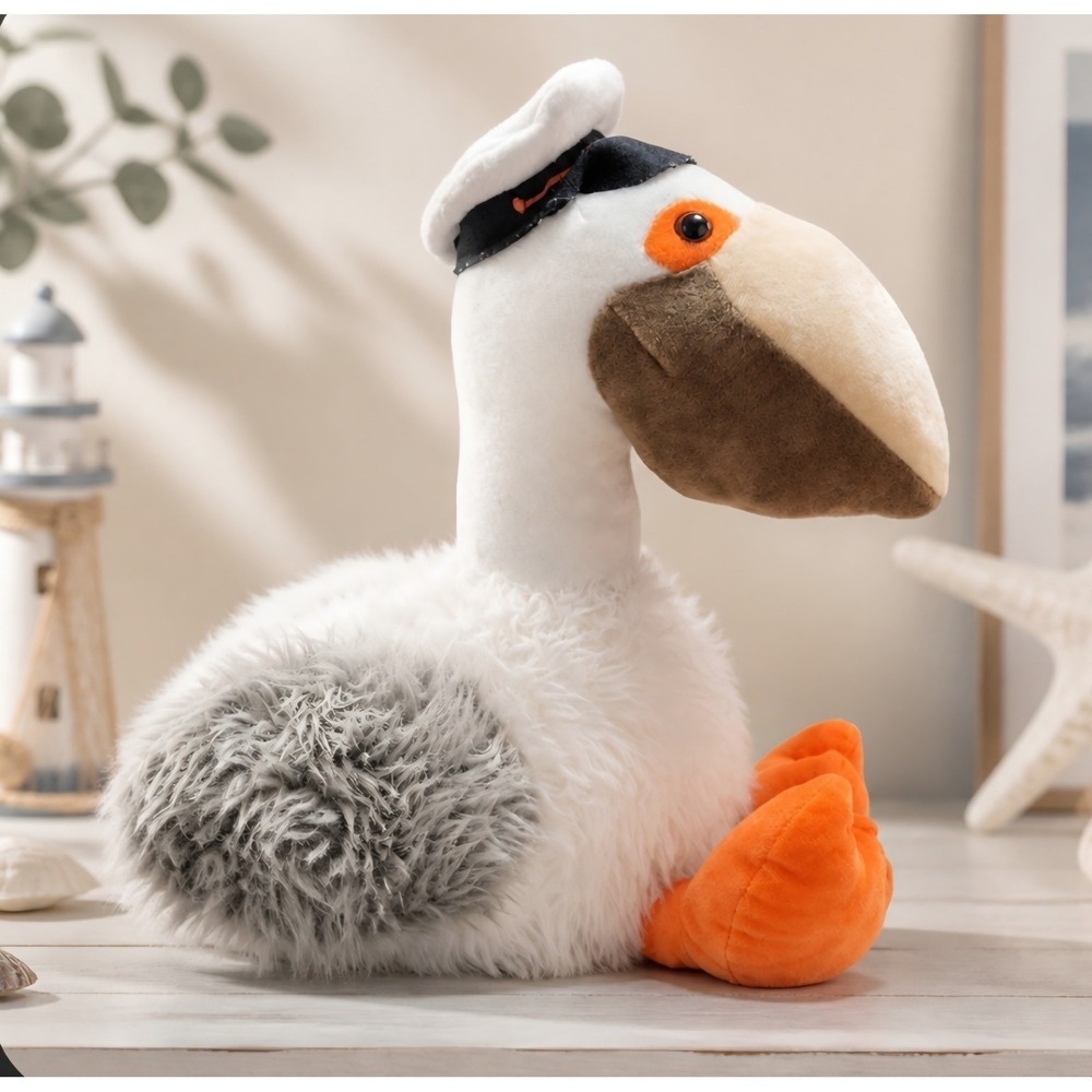This & That International Sailor Seagull Plush Stuffed Animal Nautical Bird 18"